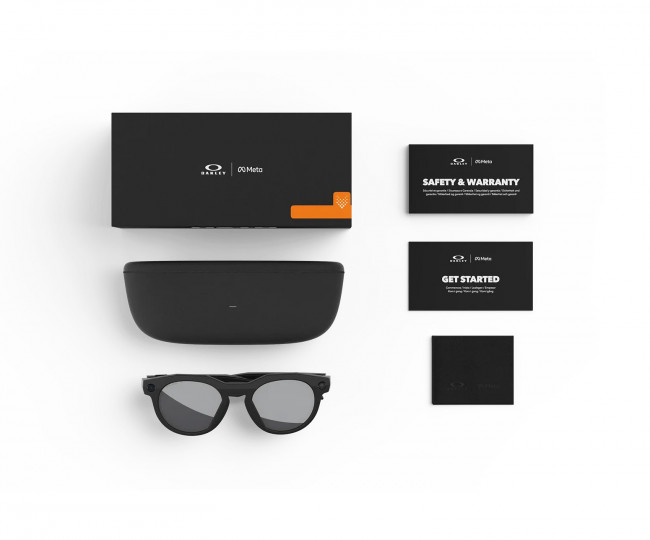 Смарт-очки Oakley Meta HSTN Black Lens color: Prizm™ Black Polarized